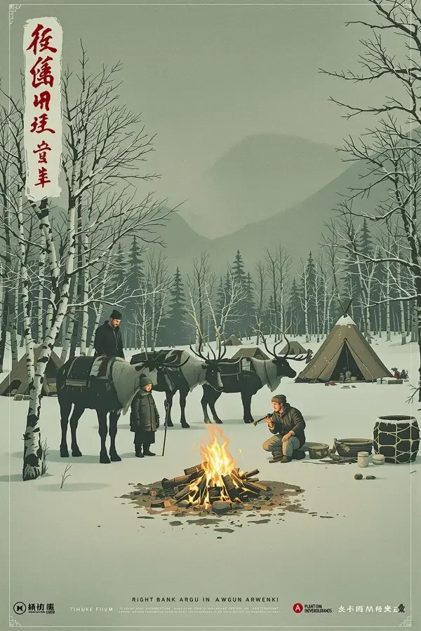 额尔古纳河右岸 电影海报 - 亚洲欧美精品